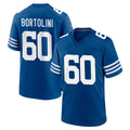 IN.Colts #60 Tanor Bortolini Player Royal Limited Home Game Odoa Stitched Jerseys