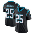 C.Panthers #25 Jonathon Brooks Player Black Vapor Untouchable Limited Game Odoa Stitched Jerseys