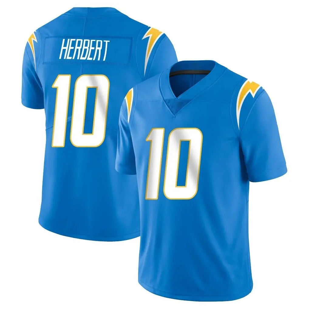 LA.Chargers #10 Justin Herbert Player Blue Limited Vapor Untouchable Home Game Odoa Stitched Jerseys