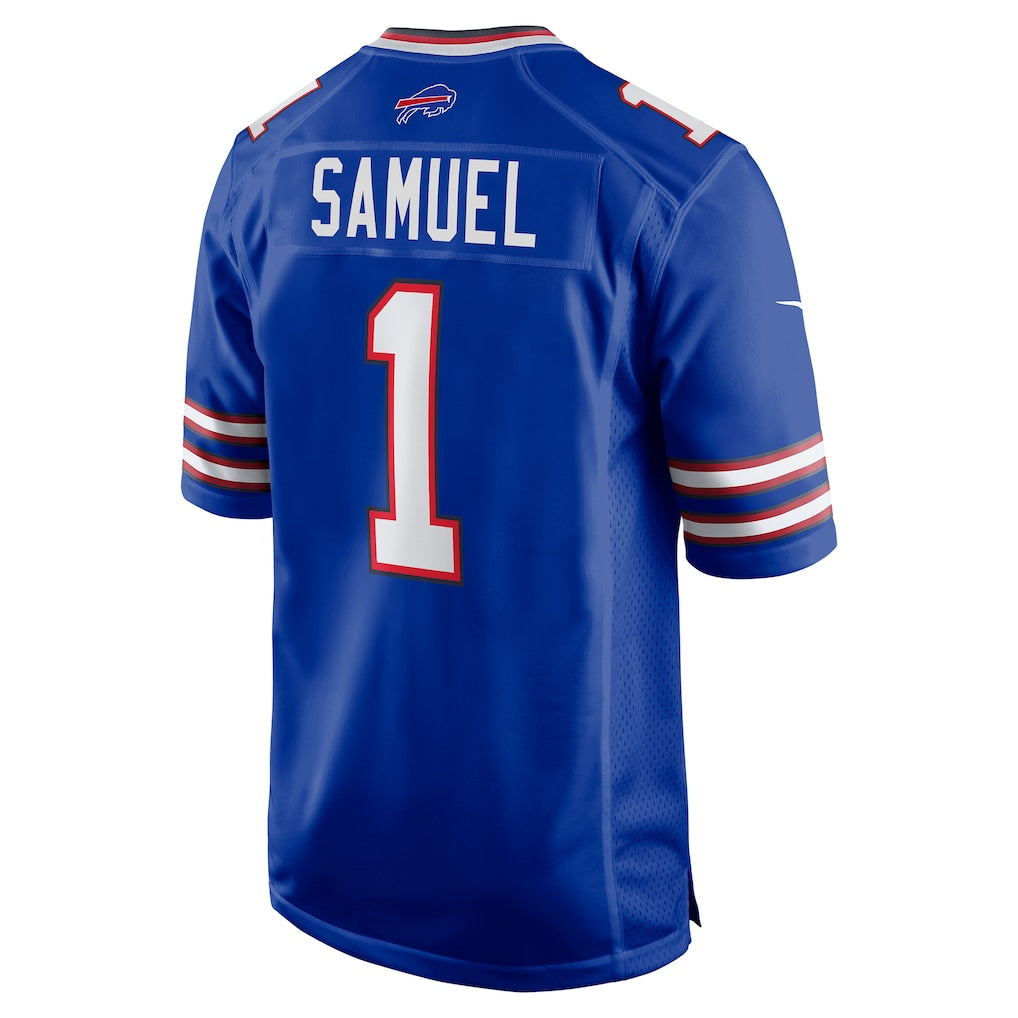 Odoa B.Bills #1 Curtis Samuel Royal Game Jersey