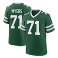 NY.Jets #71 Josh Myers Player Green Legacy Home Game Odoa Stitched Jerseys