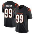 C.Bengals #99 Myles Murphy Player Black Vapor F.U.S.E. Limited Home Game Odoa Stitched Jerseys