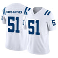 IN.Colts #51 Akeem Davis-Gaither Player White Limited Vapor F.U.S.E. Home Game Odoa Stitched Jerseys