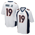 D.Broncos #19 Marvin Mims Jr. Player White Game Odoa Stitched Jerseys