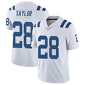 IN.Colts #28 Jonathan Taylor Player White Limited Vapor Untouchable Home Game Odoa Stitched Jerseys