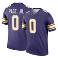 M.Vikings #0 Ivan Pace Jr. Player Purple Limited Classic Home Game Odoa Stitched Jerseys