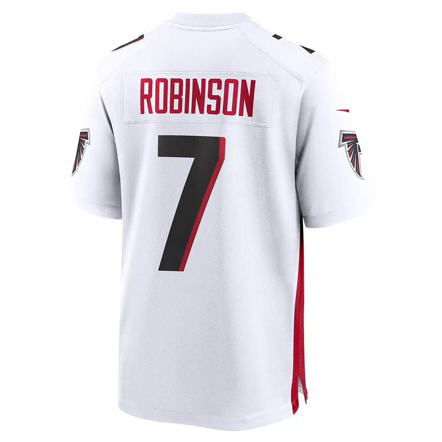 A.Falcons #7 Bijan Robinson Player White Game Home Odoa Stitched Jerseys