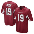 A.Cardinals #19 Carson Beck Player Cardinal Home Game Odoa Stitched Jerseys