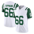 NY.Jets #66 Joe Tippmann Player White Limited Classic Vapor F.U.S.E. Home Game Odoa Stitched Jerseys