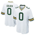 GB.Packers #0 Matthew Golden Player White Home Game Odoa Stitched Jerseys
