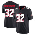 H.Texans #32 David Montgomery Player Navy Limited Alternate Vapor F.U.S.E. Home Game Odoa Stitched Jerseys