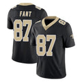NO.Saints #87 Noah Fant Player Black Limited Vapor Untouchable Home Game Odoa Stitched Jerseys