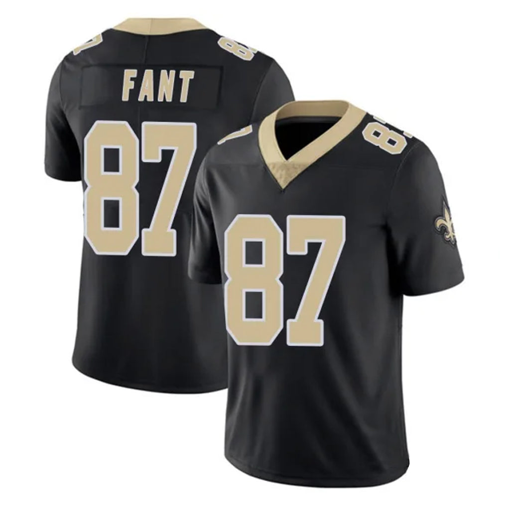 NO.Saints #87 Noah Fant Player Black Limited Vapor Untouchable Home Game Odoa Stitched Jerseys