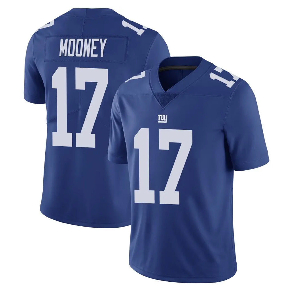 NY.Giants #17 Darnell Mooney Player Royal Limited Vapor Untouchable Home Game Odoa Stitched Jerseys