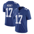 NY.Giants #17 Darnell Mooney Player Royal Limited Vapor Untouchable Home Game Odoa Stitched Jerseys