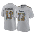 P.Steelers #13 Rico Dowdle Player Gray Atmosphere Fashion Home Game Odoa Stitched Jerseys