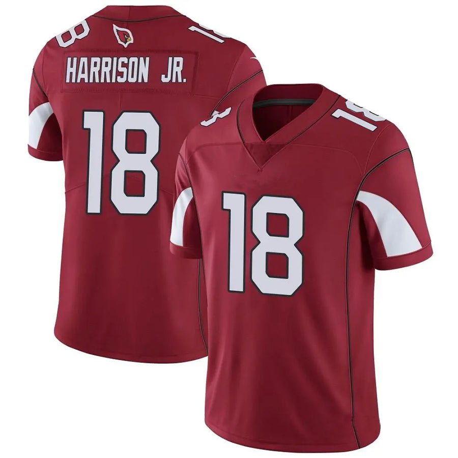 A.Cardinals #18 Marvin Harrison Jr. Player Red Limited Vapor Untouchable Odoa Stitched Jerseys