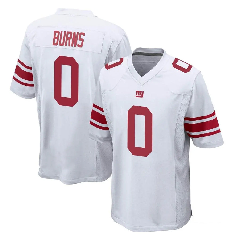 NY.Giants #0 Brian Burns Player White Home Game Odoa Stitched Jerseys