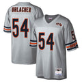 C.Bears #54 Brian Urlacher Player Silver Mitchell & Ness Legacy Replica Odoa Stitched Jerseys