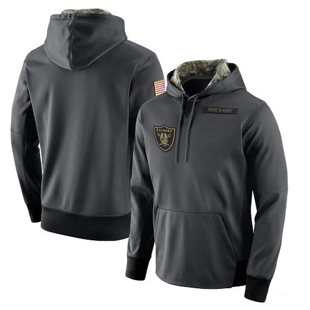 LV.Raiders ## Raiders Blank Player Gray Pullover Hoodies Home Game Odoa Stitched Jerseys