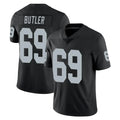 LV.Raiders #69 Adam Butler Player Black Limited Vapor Untouchable Home Game Odoa Stitched Jerseys