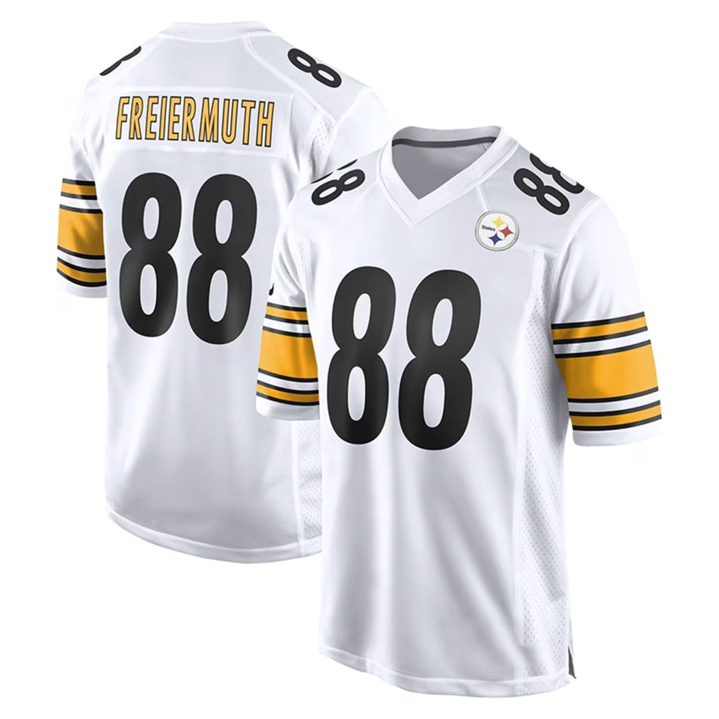 P.Steelers #88 Pat Freiermuth Player White Home Game Odoa Stitched Jerseys