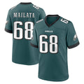 P.Eagles #68 Jordan Mailata Player Green Home Game Odoa Stitched Jerseys
