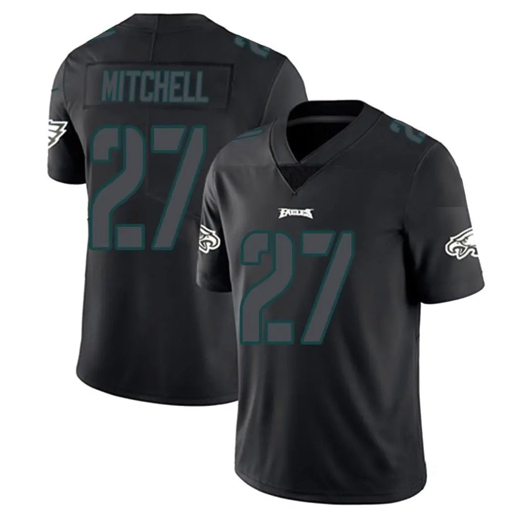 P.Eagles #27 Quinyon Mitchell Player Limited Black Impact Home Game Odoa Stitched Jerseys