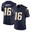 LA.Chargers #16 J.K. Scott Player Navy Vapor F.U.S.E. Limited Home Game Odoa Stitched Jerseys