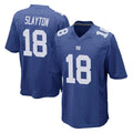 NY.Giants #18 Darius Slayton Player Royal Home Game Odoa Stitched Jerseys