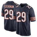 C.Bears #29 Tyrique Stevenson Player Navy Home Game Odoa Stitched Jerseys
