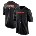 C.Bears #1 Jaylon Johnson Player Carbon Black Fashion Game Odoa Stitched Jerseys