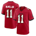TB.Buccaneers #11 Jalen McMillan Player Red Home Game Odoa Stitched Jerseys
