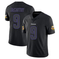 M.Vikings #9 J.J. McCarthy Player Black Impact LImited Home Game Odoa Stitched Jerseys