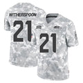 S.Seahawks #21 Devon Witherspoon Player Arctic Camo Limited Salute To Service Home Game Odoa Stitched Jerseys