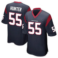 H.Texans #55 Danielle Hunter Player Navy Home Game Odoa Stitched Jerseys
