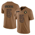 LA.Rams #5 Kamren Kinchens Player Brown Salute To Service Limited Odoa Stitched Jerseys