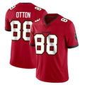 TB.Buccaneers #88 Cade Otton Player Red Limited Vapor Home Game Odoa Stitched Jerseys