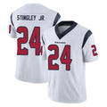 H.Texans #24 Derek Stingley Jr. Player White Limited Vapor Untouchable Home Game Odoa Stitched Jerseys