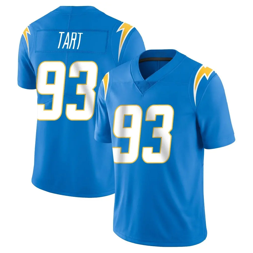 LA.Chargers #93 Teair Tart Player Blue Limited Vapor Untouchable Home Game Odoa Stitched Jerseys