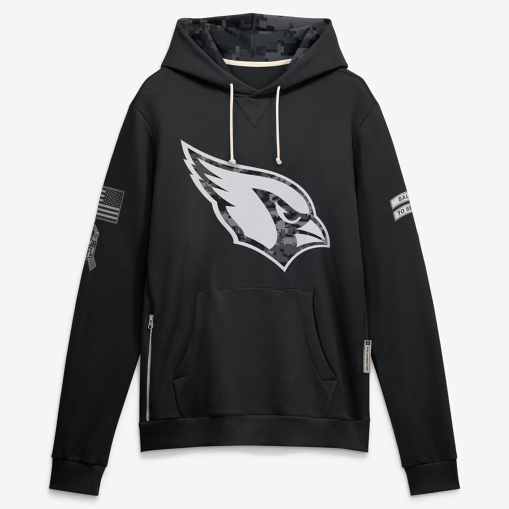 A.Cardinals 2026 Black Logo Pullover Hoodies Limited Game Odoa Stitched Jerseys