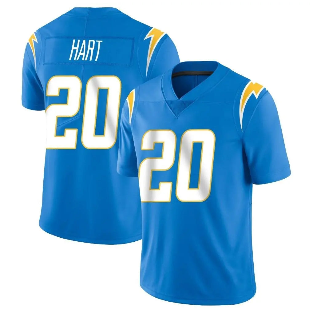 LA.Chargers #20 Cam Hart Player Blue Limited Vapor Untouchable Home Game Odoa Stitched Jerseys