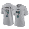 J.Jaguars #7 Brian Thomas Jr. Player Gray Atmosphere Fashion Home Game Odoa Stitched Jerseys
