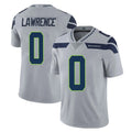 S.Seahawks #0 DeMarcus Lawrence Player Gray Limited Vapor Untouchable Home Game Odoa Stitched Jerseys