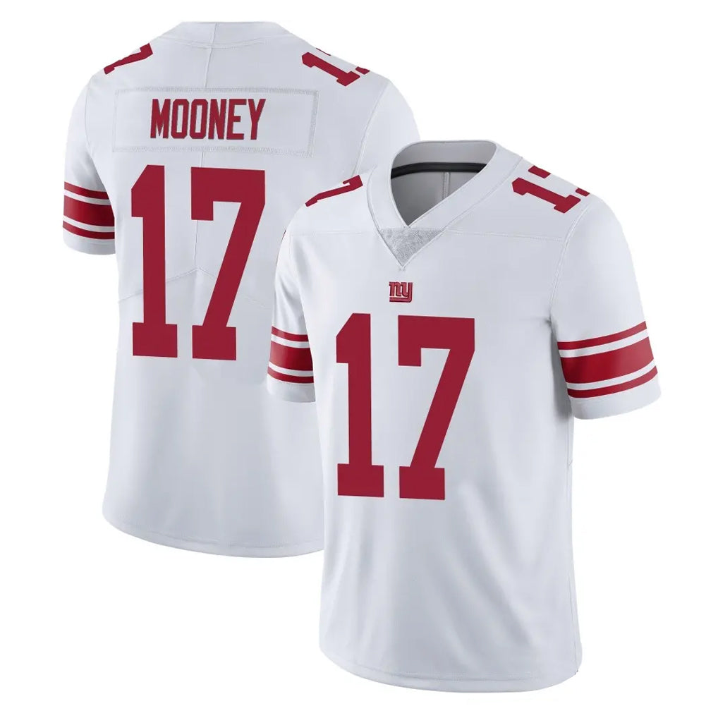 NY.Giants #17 Darnell Mooney Player White Limited Vapor Untouchable Home Game Odoa Stitched Jerseys