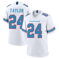 T.Titans #24 Alontae Taylor Player White 2026 Game Home Odoa Stitched Jerseys