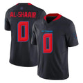 H.Texans #0 Azeez Al-Shaair Player Navy Limited 2nd Alternate Vapor F.U.S.E. Home Game Odoa Stitched Jerseys
