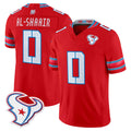H.Texans #0 Azeez Al-Shaair Player Red 2026 Rivalries Vapor Limited Home Game Odoa Stitched jerseys