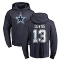 D.Cowboys #13 Caleb Downs Player Navy Pullover Hoodies Limited Odoa Stitched Jerseys