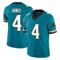 J.Jaguars #4 Jarrian Jones Player Teal Prowler Throwback Vapor F.U.S.E. Limited Home Game Odoa Stitched Jerseys